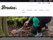 Tablet Screenshot of bradas.pl